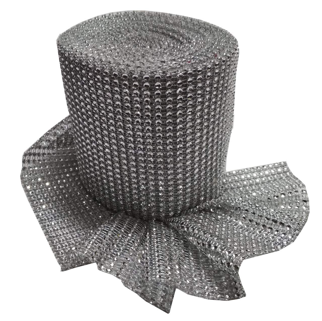 Utkarsh CWG0009 (9 Mtr) 24-Line Silver China Patta Gota Patti